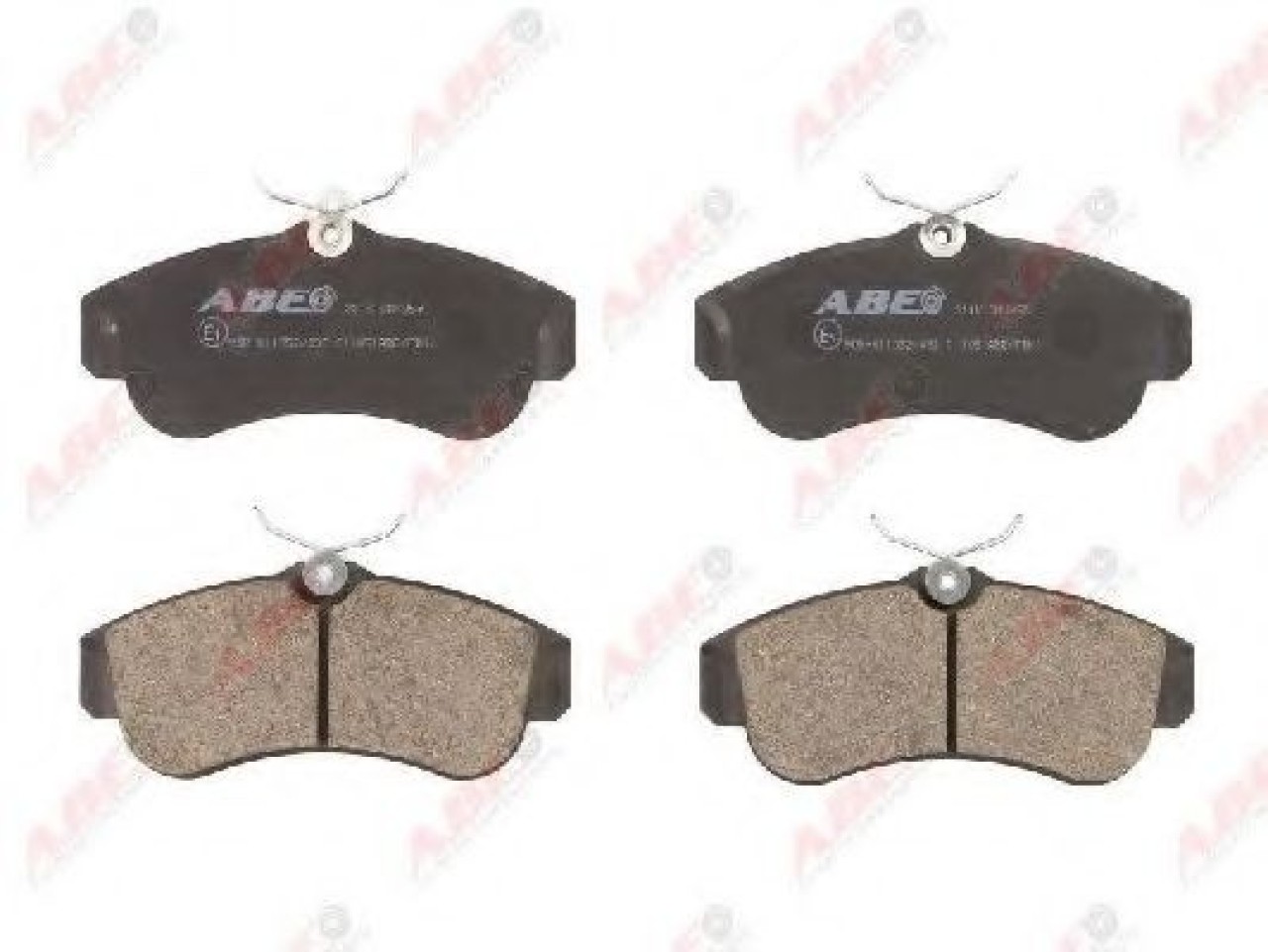 Set placute frana,frana disc NISSAN PRIMERA (P11) (1996 - 2001) ABE C11051ABE piesa NOUA