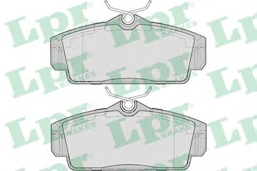 Set placute frana,frana disc NISSAN PRIMERA (P11) (1996 - 2001) LPR 05P706 piesa NOUA