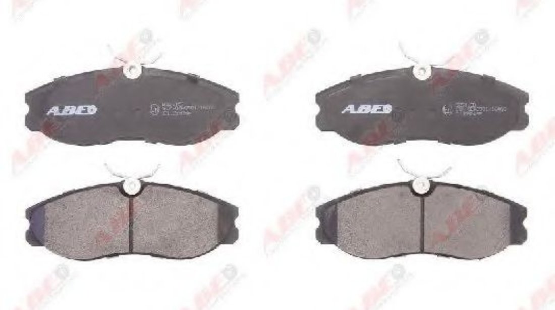 Set placute frana,frana disc NISSAN TERRANO II (R20) (1992 - 2007) ABE C11056ABE piesa NOUA