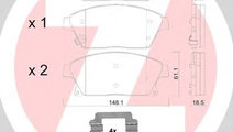 Set placute frana,frana disc OPEL AMPERA (2011 - 2...