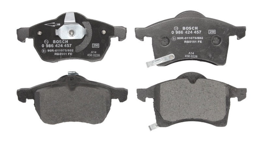 Set placute frana,frana disc OPEL ASTRA G Cabriolet (F67) (2001 - 2005) BOSCH 0 986 424 457 piesa NOUA