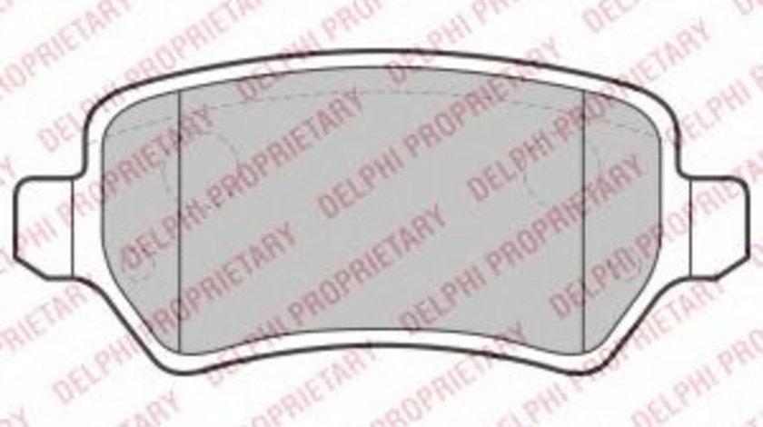 Set placute frana,frana disc OPEL ASTRA H (L48) (2004 - 2016) DELPHI LP2209 piesa NOUA