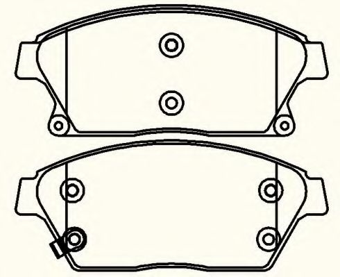 Set placute frana,frana disc OPEL ASTRA J (2009 - 2016) COMLINE CBP32037 piesa NOUA