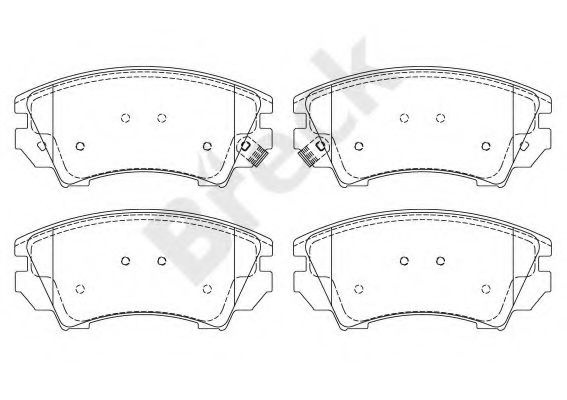 Set placute frana,frana disc OPEL ASTRA J Limuzina (2012 - 2016) Break 24412 00 701 10 piesa NOUA