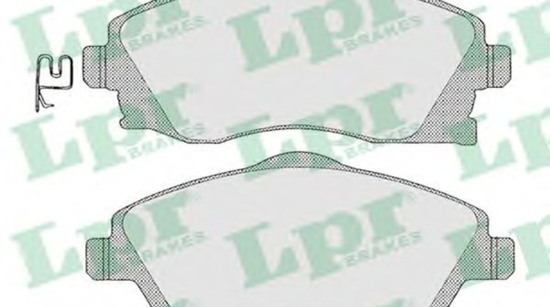 Set placute frana,frana disc OPEL COMBO Tour (2001 - 2016) LPR 05P1004 piesa NOUA