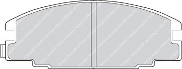 Set placute frana,frana disc OPEL FRONTERA A (5_MWL4) (1992 - 1998) FERODO FDB678 piesa NOUA