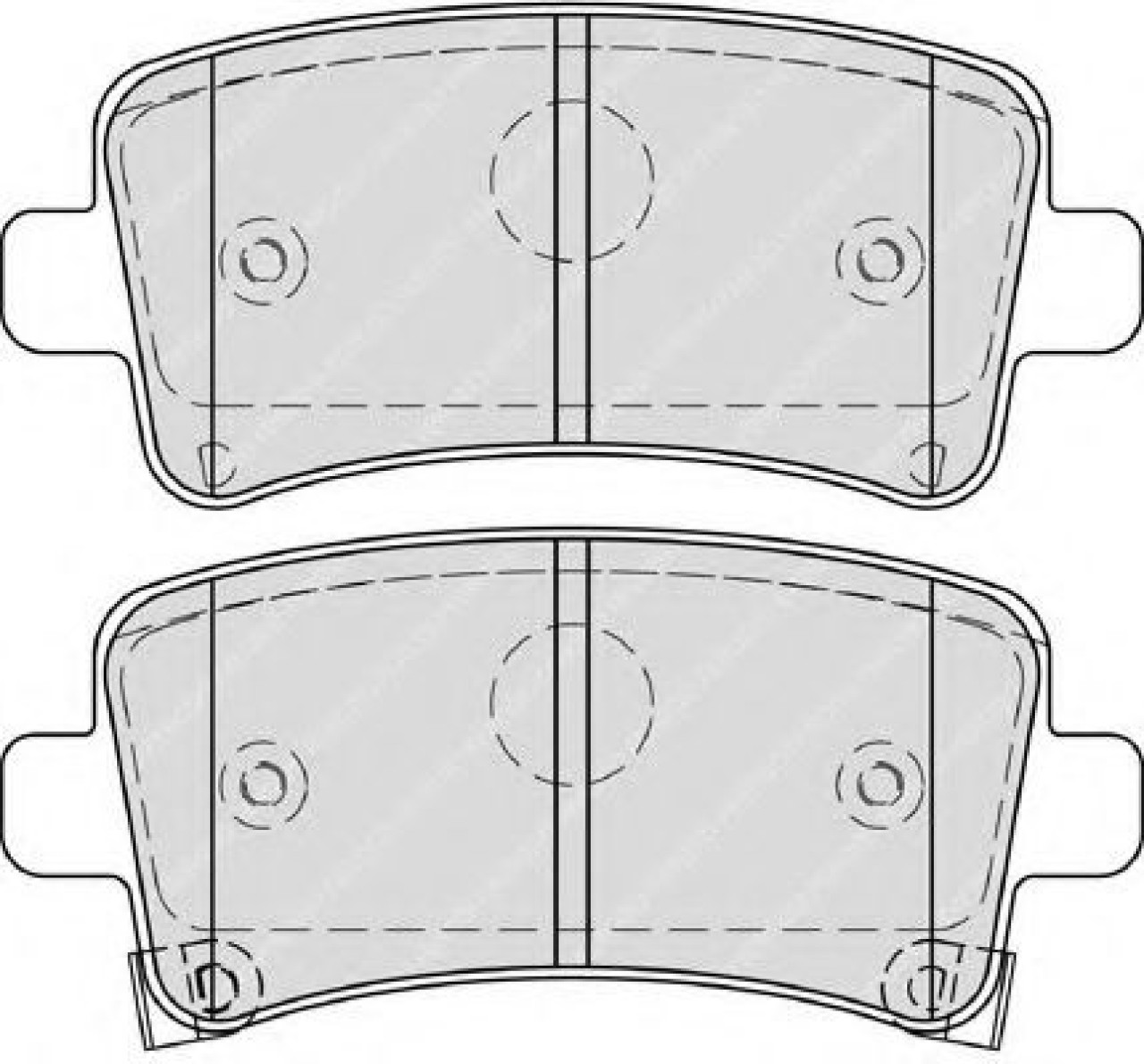 Set placute frana,frana disc OPEL INSIGNIA Combi (2008 - 2016) FERODO FDB4252 piesa NOUA