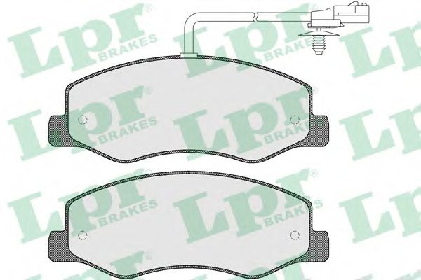 Set placute frana,frana disc OPEL MOVANO B bus (2010 - 2016) LPR 05P1570 piesa NOUA