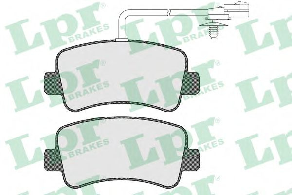 Set placute frana,frana disc OPEL MOVANO B caroserie (2010 - 2016) LPR 05P1578 piesa NOUA