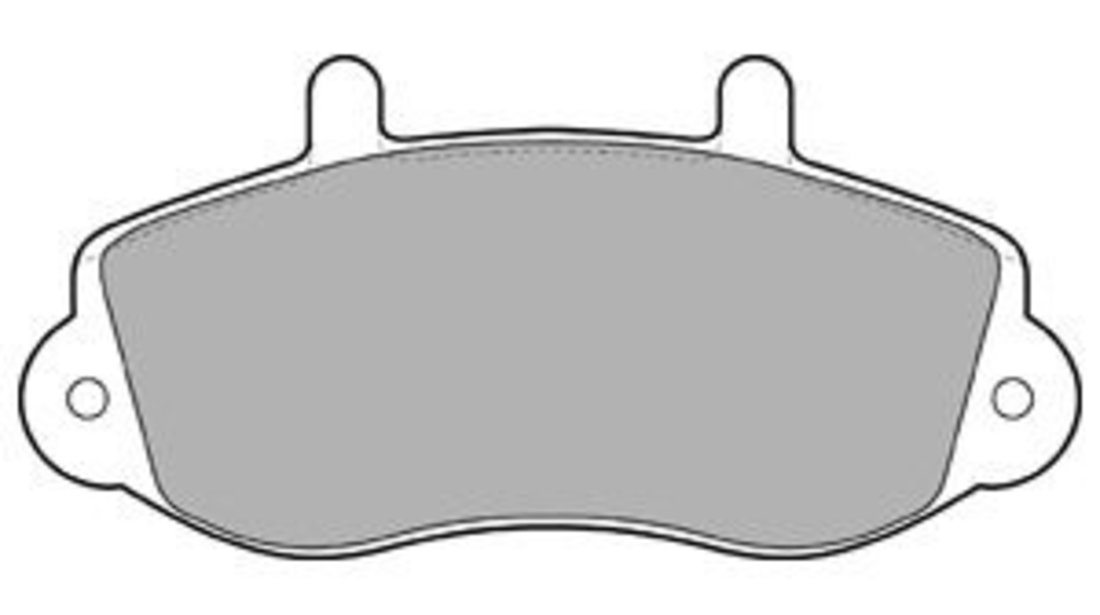 Set placute frana,frana disc OPEL MOVANO Combi (J9) (1998 - 2010) KRIEGER 0950006420 piesa NOUA