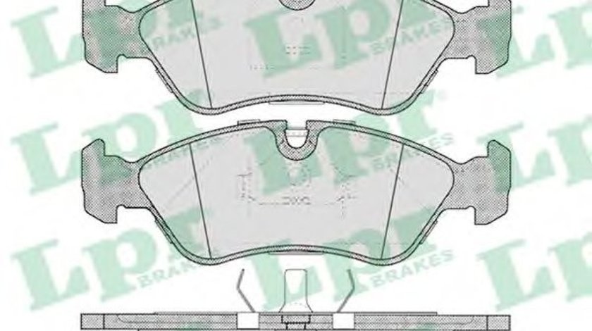 Set placute frana,frana disc OPEL VECTRA B (36) (1995 - 2002) LPR 05P304 piesa NOUA