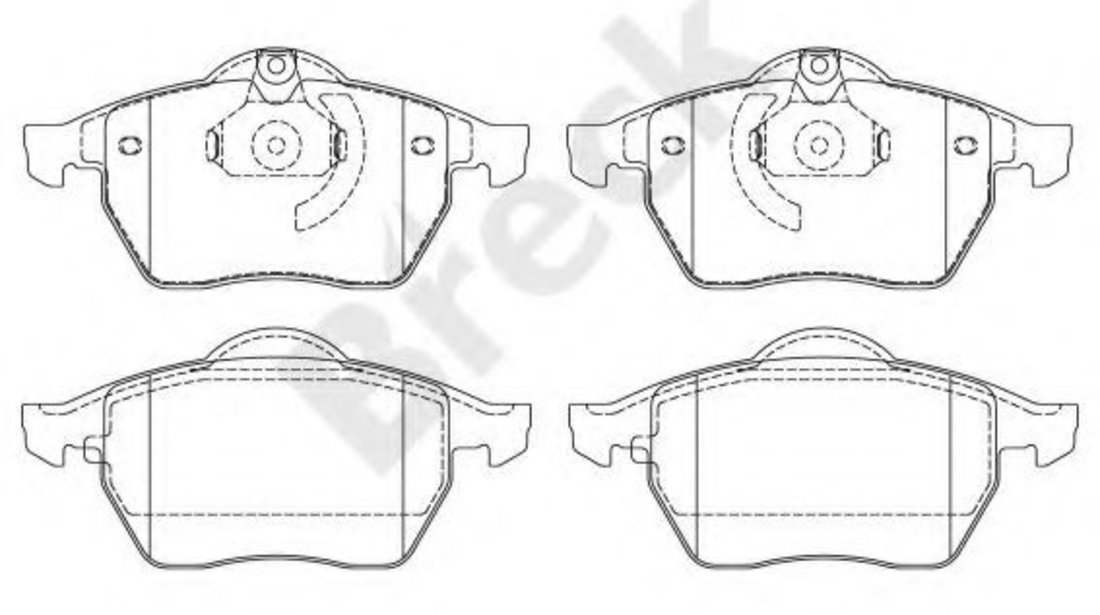 Set placute frana,frana disc OPEL VECTRA B (36) (1995 - 2002) Break 21829 00 701 00 piesa NOUA