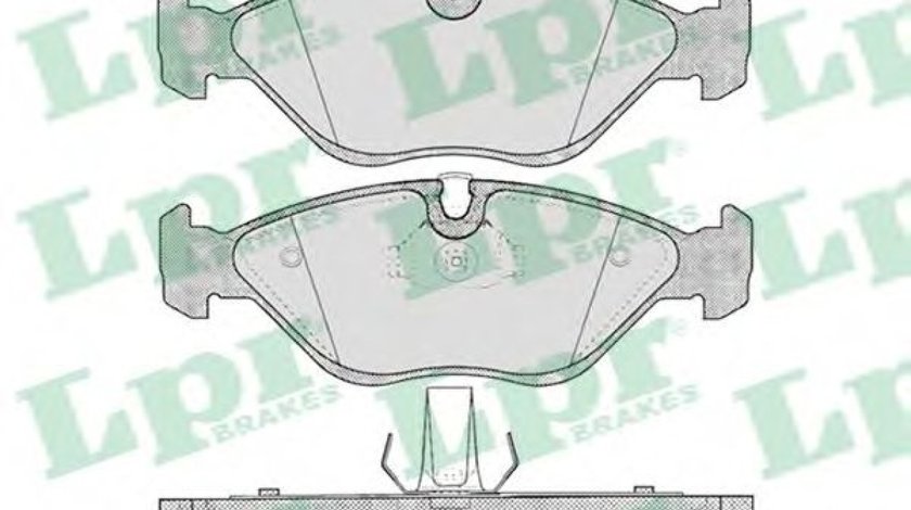 Set placute frana,frana disc OPEL VECTRA B Combi (31) (1996 - 2003) LPR 05P656 piesa NOUA