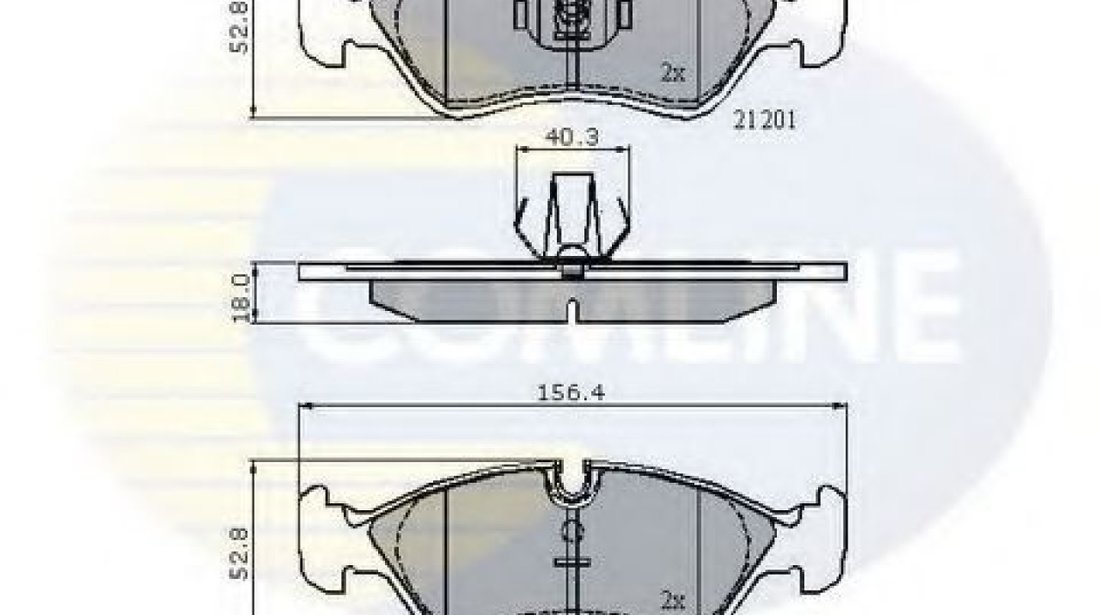 Set placute frana,frana disc OPEL VECTRA B Hatchback (38) (1995 - 2003) COMLINE CBP01007 piesa NOUA