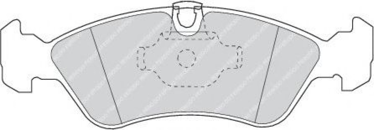 Set placute frana,frana disc OPEL VECTRA B Hatchback (38) (1995 - 2003) FERODO FDB1067 piesa NOUA