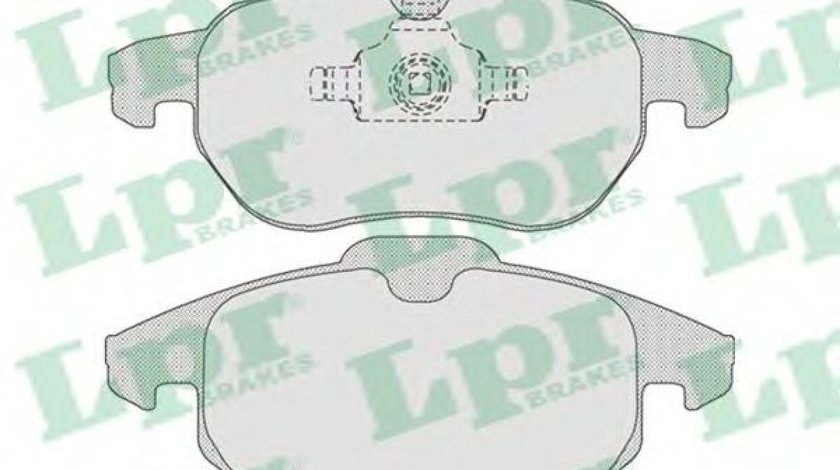 Set placute frana,frana disc OPEL VECTRA C (2002 - 2016) LPR 05P814 piesa NOUA