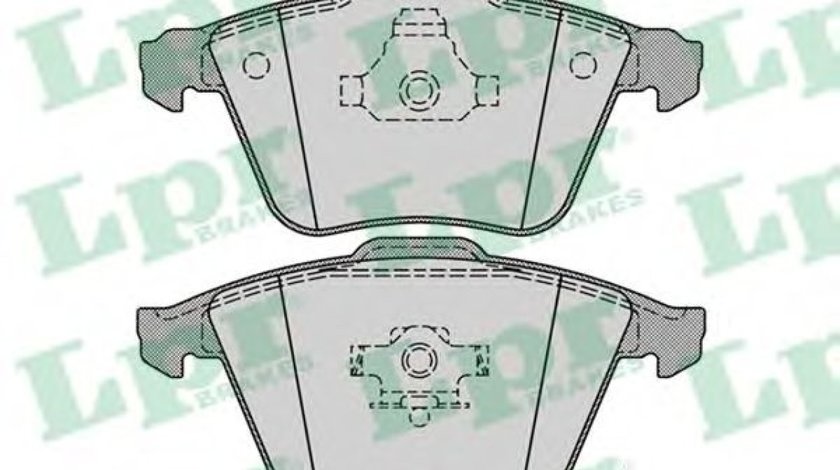 Set placute frana,frana disc OPEL VECTRA C (2002 - 2016) LPR 05P1277 piesa NOUA