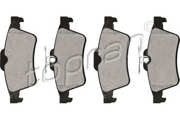 Set placute frana,frana disc OPEL VECTRA C (2002 - 2016) TOPRAN 302 052 piesa NOUA