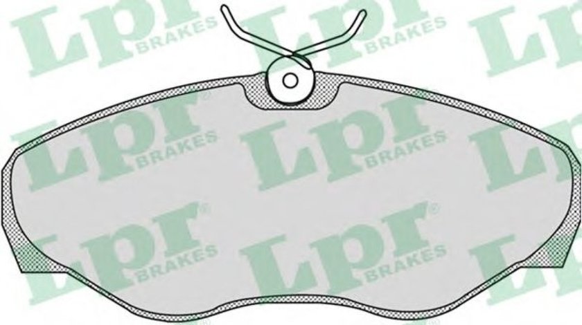 Set placute frana,frana disc OPEL VIVARO combi (J7) (2001 - 2014) LPR 05P869 piesa NOUA