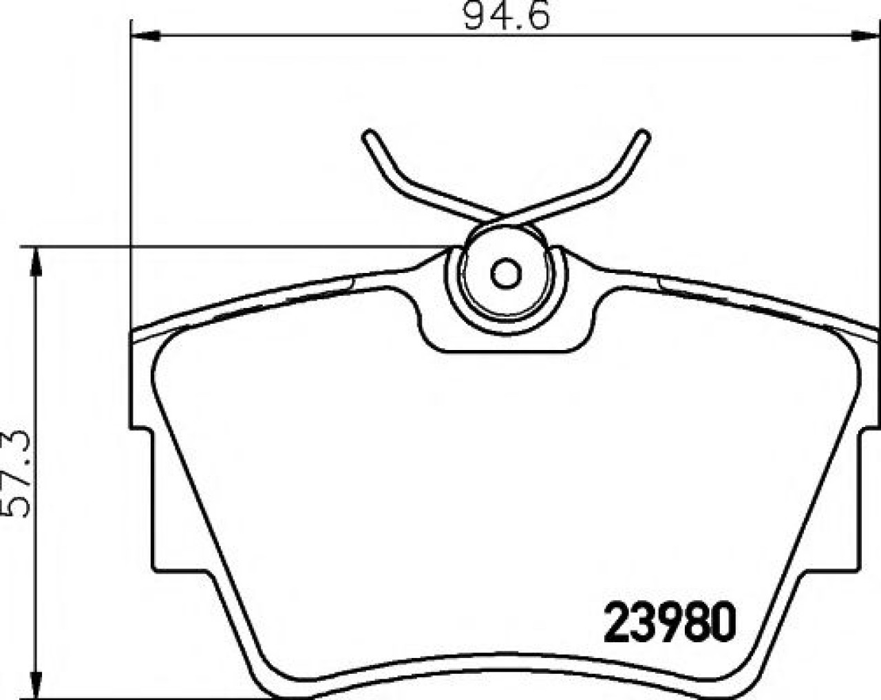 Set placute frana,frana disc OPEL VIVARO combi (2014 - 2016) TEXTAR 2398001 piesa NOUA