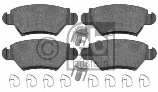 Set placute frana,frana disc OPEL ZAFIRA A (F75) (1999 - 2005) FEBI BILSTEIN 16445 piesa NOUA