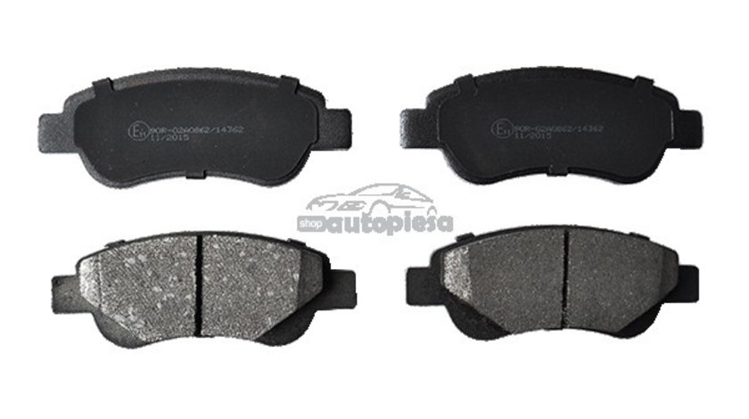 Set placute frana,frana disc PEUGEOT 107 (2005 - 2016) PREMIERE FPF.261 piesa NOUA