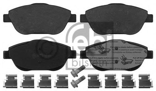 Set placute frana,frana disc PEUGEOT 2008 (2013 - 2016) FEBI BILSTEIN 16888 piesa NOUA