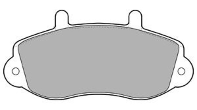 Set placute frana,frana disc PEUGEOT 206 CC (2D) (2000 - 2016) KRIEGER 0950006420 piesa NOUA