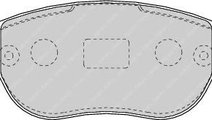 Set placute frana,frana disc PEUGEOT 206 Hatchback...