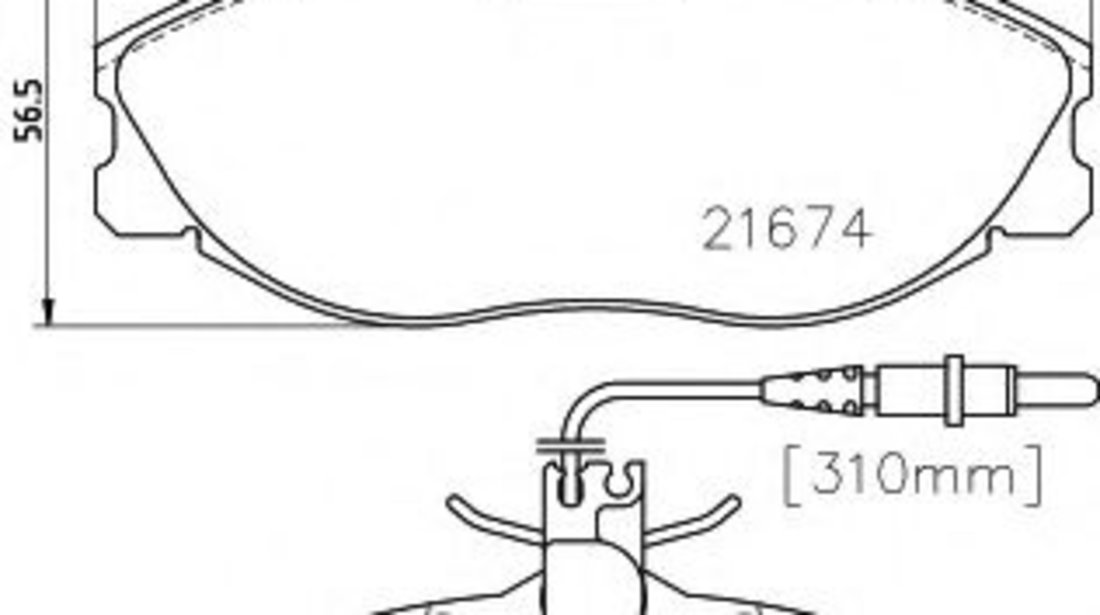 Set placute frana,frana disc PEUGEOT 306 Hatchback (7A, 7C, N3, N5) (1993 - 2003) TEXTAR 2167403 piesa NOUA