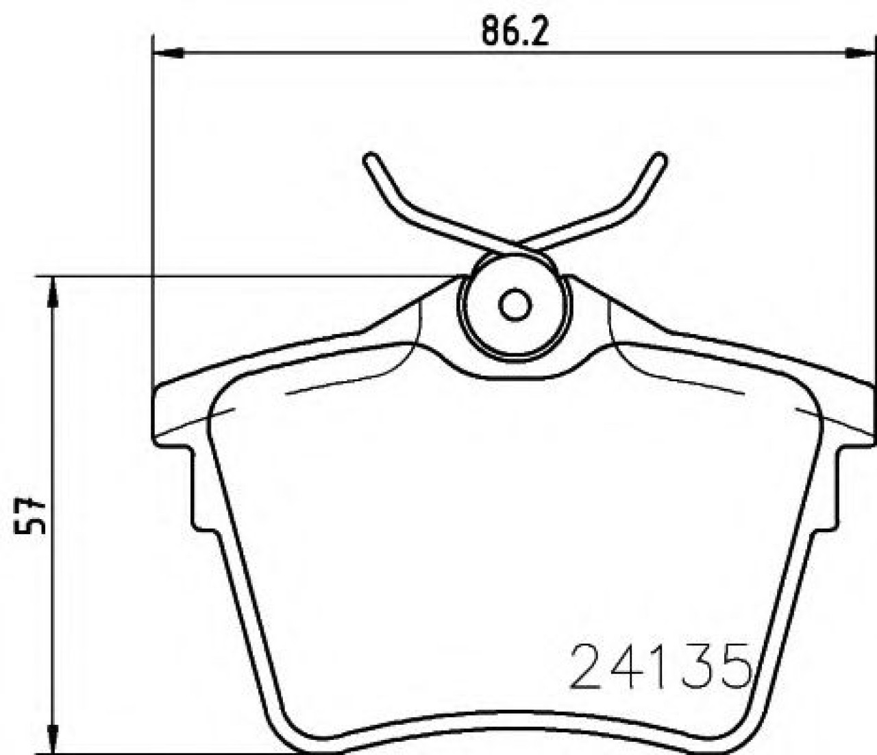 Set placute frana,frana disc PEUGEOT 407 (6D) (2004 - 2016) TEXTAR 2413501 piesa NOUA