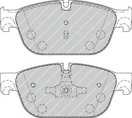 Set placute frana,frana disc PEUGEOT 508 (2010 - 2016) FERODO FDB4313 piesa NOUA