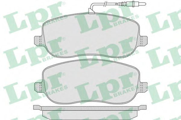 Set placute frana,frana disc PEUGEOT EXPERT (224) (1995 - 2016) LPR 05P831 piesa NOUA