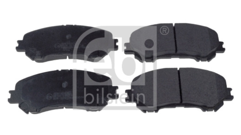 Set placute frana,frana disc punte fata (116266 FEBI BILSTEIN) NISSAN,RENAULT