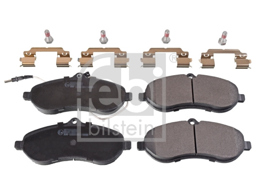 Set placute frana,frana disc punte fata (116413 FEBI BILSTEIN) Citroen,PEUGEOT,TOYOTA