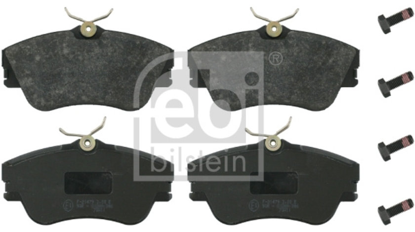 Set placute frana,frana disc punte fata (16304 FEBI BILSTEIN) VW