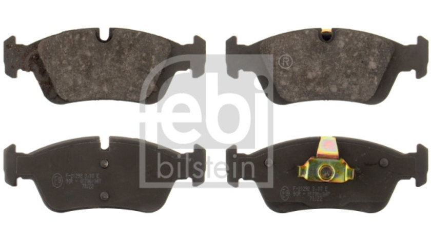 Set placute frana,frana disc punte fata (16343 FEBI BILSTEIN) BMW,BMW (BRILLIANCE)