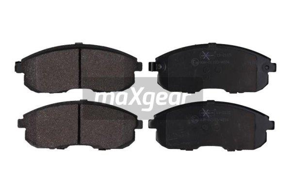 Set placute frana,frana disc punte fata (192115 MAXGEAR) INFINITI,NISSAN,NISSAN (DFAC),RENAULT,SUZUKI