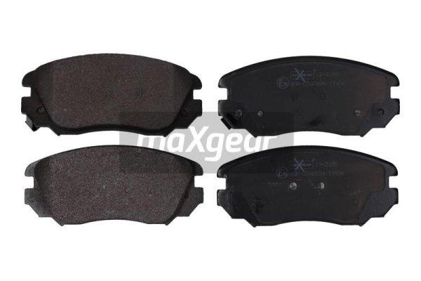 Set placute frana,frana disc punte fata (192155 MAXGEAR) BUICK,CADILLAC,CHEVROLET,GMC,OPEL,SAAB,VAUXHALL