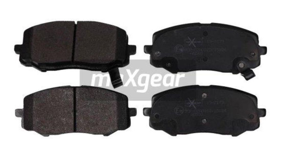 Set placute frana,frana disc punte fata (192173 MAXGEAR) HYUNDAI