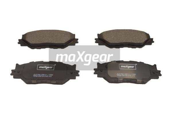 Set placute frana,frana disc punte fata (192968 MAXGEAR) LEXUS