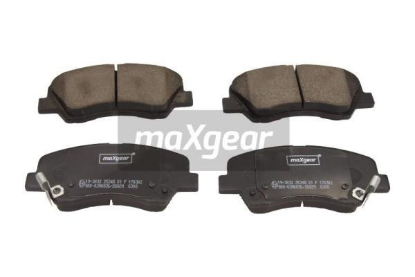 Set placute frana,frana disc punte fata (193032 MAXGEAR) EMGRAND,GEELY,HYUNDAI,KIA