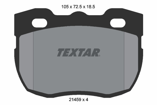 Set placute frana,frana disc punte fata (2145901 TEXTAR) LAND ROVER,METROCAB