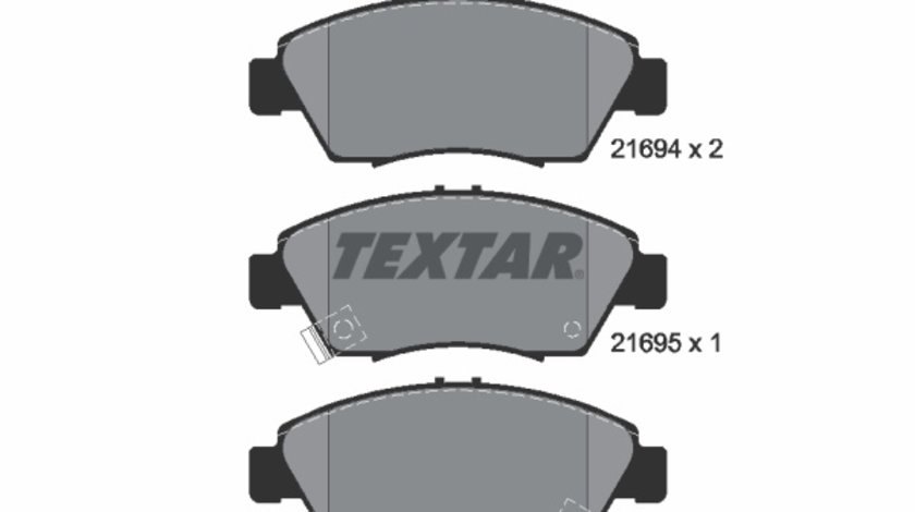 Set placute frana,frana disc punte fata (2169401 TEXTAR) ACURA,HONDA,ISUZU