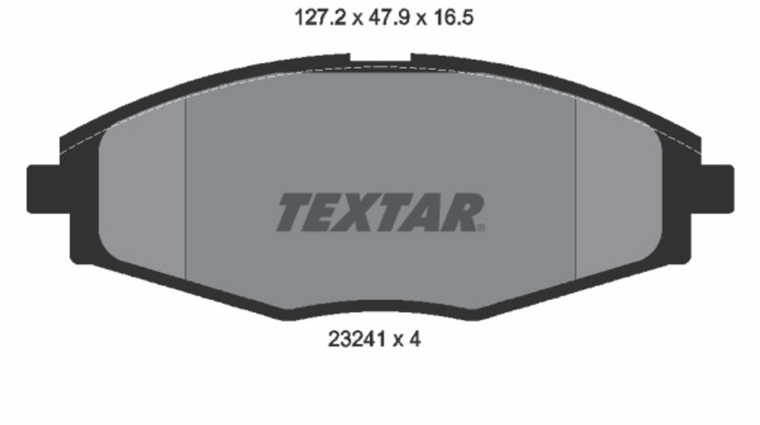 Set placute frana,frana disc punte fata (2324102 TEXTAR) BAOJUN (SGMW),CHANA,CHANGAN,CHERY,CHEVROLET,CHEVROLET (SGMW),DAEWOO,FSO,HAIMA (ZHENGZHOU),JMEV,PONTIAC,RAVON,ZAZ