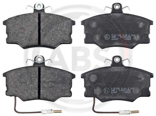 Set placute frana,frana disc punte fata (36185 ABS) FIAT,LANCIA