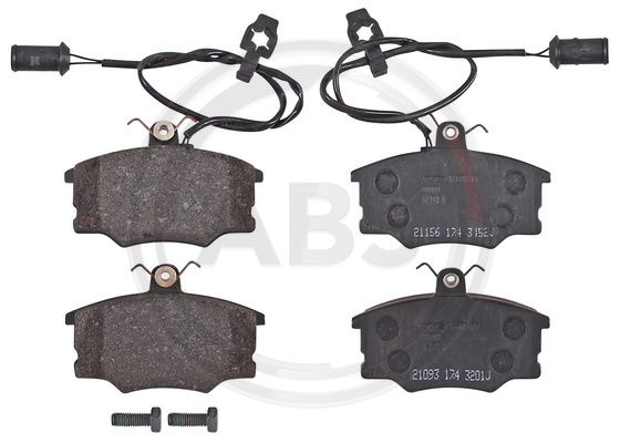 Set placute frana,frana disc punte fata (36631 ABS) ALFA ROMEO