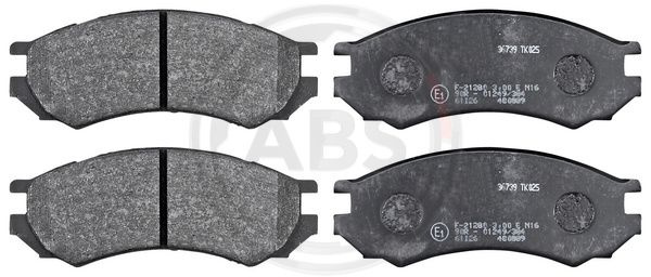 Set placute frana,frana disc punte fata (36739 ABS) NISSAN