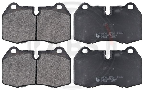 Set placute frana,frana disc punte fata (36958 ABS) AC,BMW,FERRARI,MASERATI,NISSAN