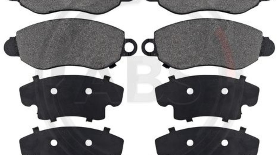 Set placute frana,frana disc punte fata (37294 ABS) FORD